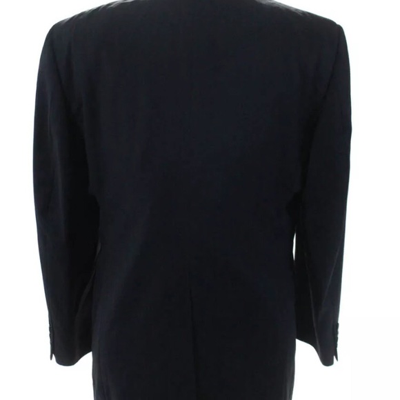 EUC BURBERRY LONDON vneck pinstripe blazer size 44 - Picture 4 of 8